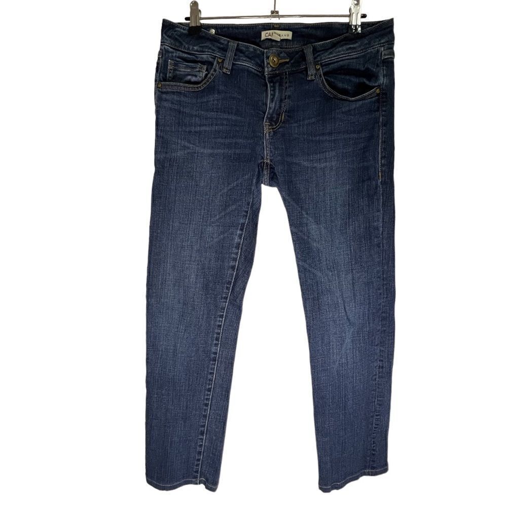 Cabi Straight Leg Dark Wash Jeans